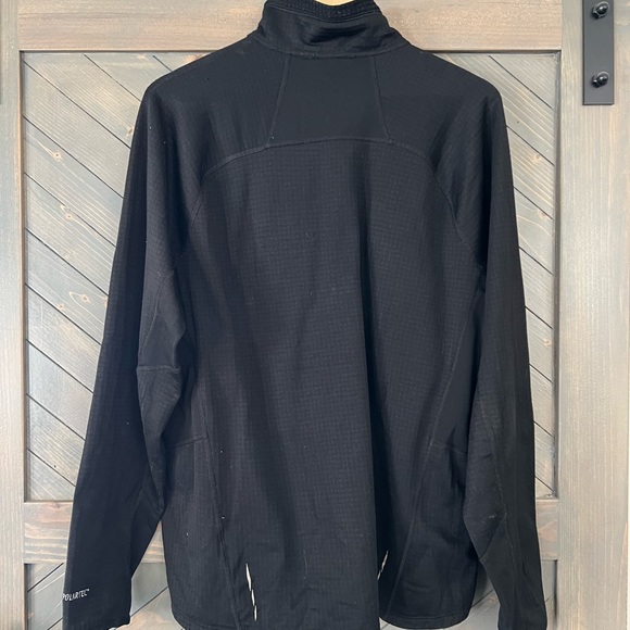Very comfortable black LL Bean fleece pull over. - Picture 2 of 3